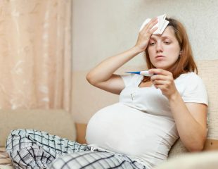 تب در دوران بارداری