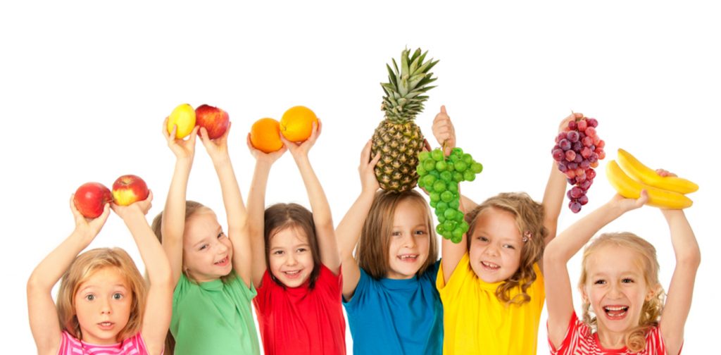 میوه ها و سبزیجات برای کودکان