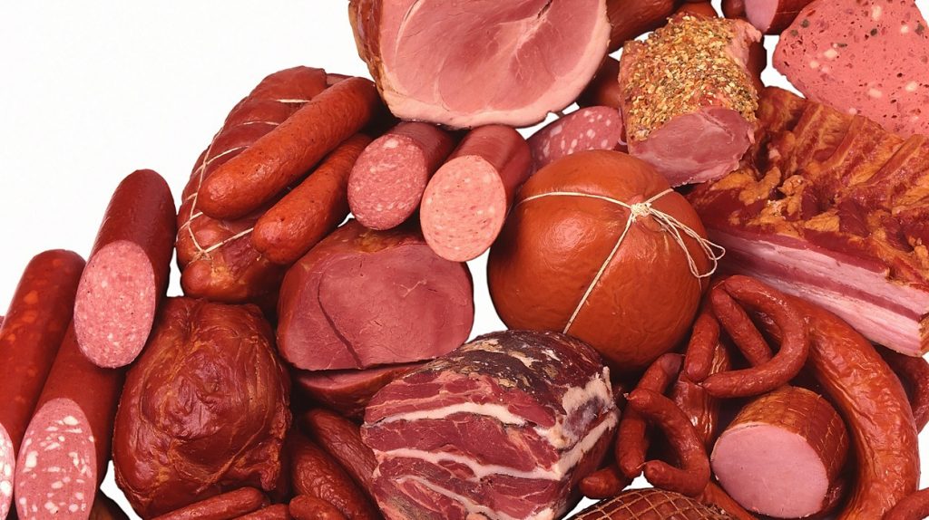 گوشت قرمز و گوشت های فرآوری شده